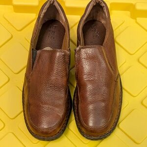 Born Concept BOC Mens Size 11 Brown Casual Classic Slip On Shoes Loafers